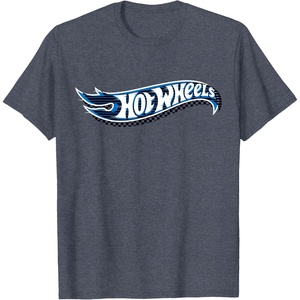 image:imageHot Wheels Blue Logo TShirtHeather Blue