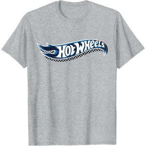 image:imageHot Wheels Blue Logo TShirtHeather Grey