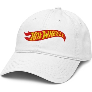 image:imageHot Wheels Classic Logo Adjustable Baseball HatWhite