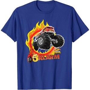 image:imageHot Wheels Monster Trucks  5Alarm TShirtRoyal Blue