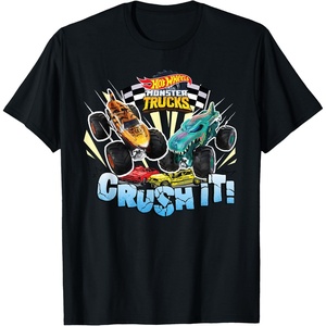 image:imageHot Wheels Monster Trucks  Crush It TShirtBlack