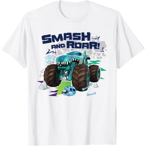 image:imageHot Wheels Monster Trucks  Smash and Roar TShirtWhite