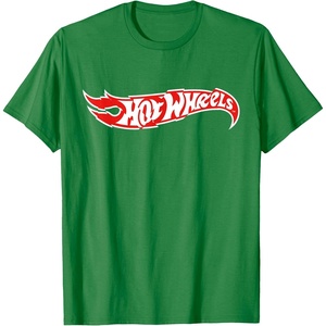 image:imageHot Wheels Red Flag Logo TShirtKelly Green