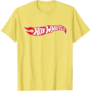 image:imageHot Wheels Red Flag Logo TShirtLemon Yellow