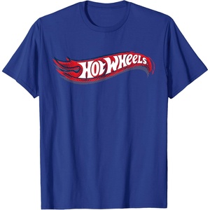 image:imageHot Wheels Red Logo TShirtRoyal Blue