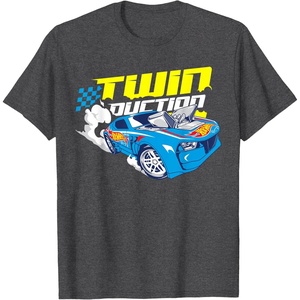 image:imageHot Wheels Twinduction TShirtDark Heather Grey