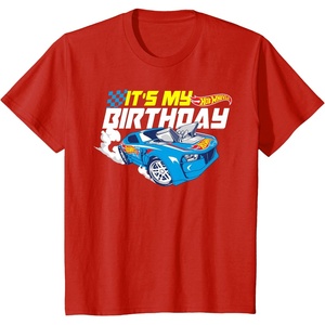image:imageKids Hot Wheels Its My Birthday Go Fast TShirtRed