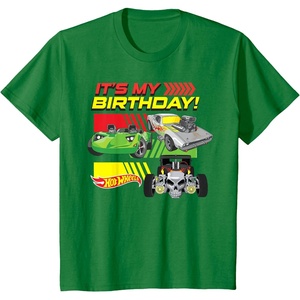 image:imageKids Hot Wheels Its My Birthday TShirtKelly Green