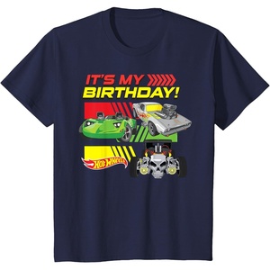 image:imageKids Hot Wheels Its My Birthday TShirtNavy Blue