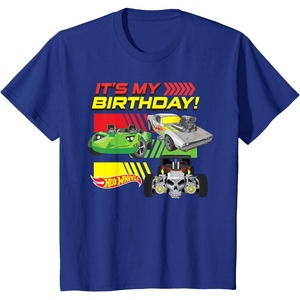 image:imageKids Hot Wheels Its My Birthday TShirtRoyal Blue