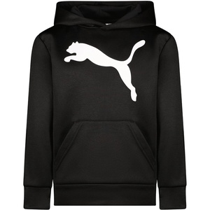 image:imagePUMA Boys Logo Pullover Hoodie Fleece Sweatshirt Large Front PocketPuma Black