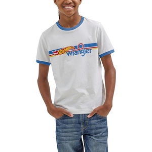 image:imageWrangler Boys X Hot Wheels Youth Ringer TeeWhite