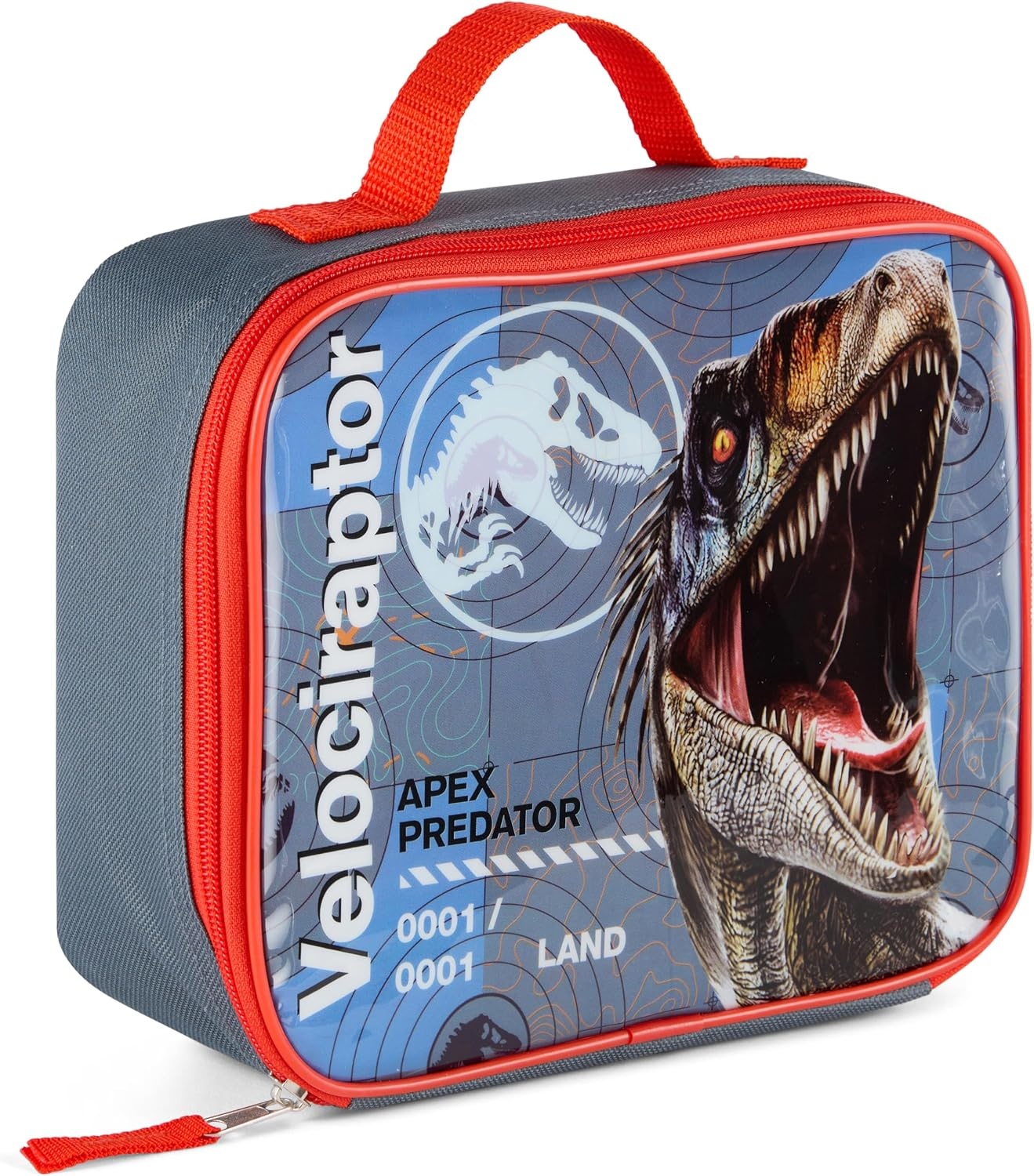 image:imageHot Wheels Speed Club Insulated Lunch Box Full Zip Around Lunch Tote Bag for Hot and Cold Food Racing Design MulticoloredJurasic World