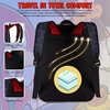 image:imageAI ACCESSORY INNOVATIONS Hot Wheels Blue Sneddon 25 Twinduction Race Car Shaped 14 Mini Backpack Kids School Bag BlueShadow Rings