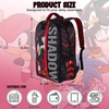 image:imageAI ACCESSORY INNOVATIONS Hot Wheels Blue Sneddon 25 Twinduction Race Car Shaped 14 Mini Backpack Kids School Bag BlueShadow the Hedgehog