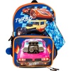 image:imageAI ACCESSORY INNOVATIONS Hot Wheels Burning Rubber 5 Piece Backpack Set for Boys Featuring Turbo Charged Race Cars Kids School Bag BlueHotwheel