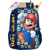 image:imageAI ACCESSORY INNOVATIONS Hot Wheels Burning Rubber 5 Piece Backpack Set for Boys Featuring Turbo Charged Race Cars Kids School Bag BlueNavy Mario