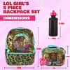 image:imageAI ACCESSORY INNOVATIONS Hot Wheels Burning Rubber 5 Piece Backpack Set for Boys Featuring Turbo Charged Race Cars Kids School Bag BlueOmg