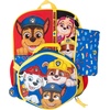 image:imageAI ACCESSORY INNOVATIONS Hot Wheels Burning Rubber 5 Piece Backpack Set for Boys Featuring Turbo Charged Race Cars Kids School Bag BluePaw Patrol