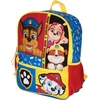 image:imageAI ACCESSORY INNOVATIONS Hot Wheels Burning Rubber 5 Piece Backpack Set for Boys Featuring Turbo Charged Race Cars Kids School Bag BluePaw Patrol
