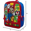 image:imageAI ACCESSORY INNOVATIONS Hot Wheels Burning Rubber 5 Piece Backpack Set for Boys Featuring Turbo Charged Race Cars Kids School Bag BlueSuper Mario Bros
