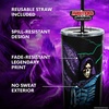 image:imageDragon Glassware x Hot Wheels Tumbler with Straw 24 oz  Race TeamMOTU  Skeletor