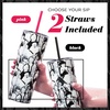 image:imageDragon Glassware x Hot Wheels Tumbler with Straw 24 oz  Race TeamMarilyn Monroe