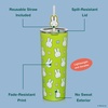 image:imageDragon Glassware x Hot Wheels Tumbler with Straw 24 oz  Race TeamMiffy  Spring Green