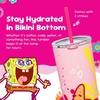 image:imageDragon Glassware x Hot Wheels Tumbler with Straw 24 oz  Race TeamSpongeBob  Pink