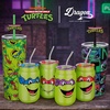 image:imageDragon Glassware x Hot Wheels Tumbler with Straw 24 oz  Race TeamTMNT