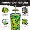 image:imageDragon Glassware x Hot Wheels Tumbler with Straw 24 oz  Race TeamTMNT