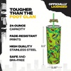 image:imageDragon Glassware x Hot Wheels Tumbler with Straw 24 oz  Race TeamTMNT
