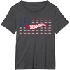 image:imageHot Wheels  4th of July American Flag TShirtDark Heather Grey