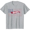 image:imageHot Wheels  4th of July American Flag TShirtHeather Grey