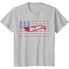image:imageHot Wheels  4th of July American Flag TShirtSilver Grey