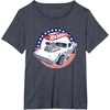 image:imageHot Wheels  4th of July Americana Wheel TShirtHeather Blue