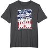 image:imageHot Wheels  All American Muscle 4th of July TShirtDark Heather Grey
