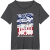 image:imageHot Wheels  All American Muscle 4th of July TShirtDark Heather Grey