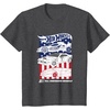 image:imageHot Wheels  All American Muscle 4th of July TShirtDark Heather Grey