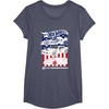 image:imageHot Wheels  All American Muscle 4th of July TShirtHeather Blue