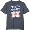 image:imageHot Wheels  All American Muscle 4th of July TShirtHeather Blue