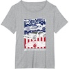 image:imageHot Wheels  All American Muscle 4th of July TShirtHeather Grey