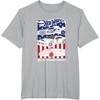 image:imageHot Wheels  All American Muscle 4th of July TShirtHeather Grey