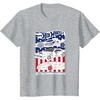 image:imageHot Wheels  All American Muscle 4th of July TShirtHeather Grey