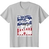 image:imageHot Wheels  All American Muscle 4th of July TShirtSilver Grey