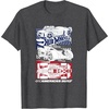 image:imageHot Wheels  American Built 4th of July TShirtDark Heather Grey