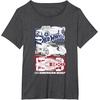 image:imageHot Wheels  American Built 4th of July TShirtDark Heather Grey