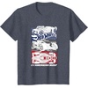 image:imageHot Wheels  American Built 4th of July TShirtHeather Blue