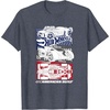 image:imageHot Wheels  American Built 4th of July TShirtHeather Blue