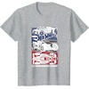 image:imageHot Wheels  American Built 4th of July TShirtHeather Grey